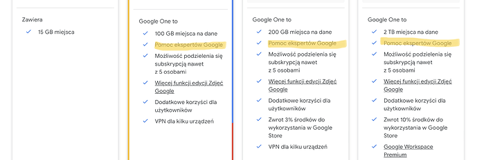 Google One – miejsce w chmurze, automatyczna kopia danych z telefonu, VPN i wiele innych usług