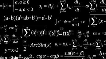 creative-vector-illustration-math-equation-mathematical-arithmetic-physics-formulas-background-art-design-screen-blackboard-140499393