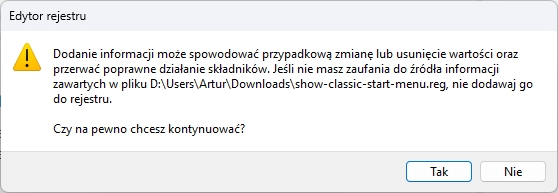Edytor Rejestru