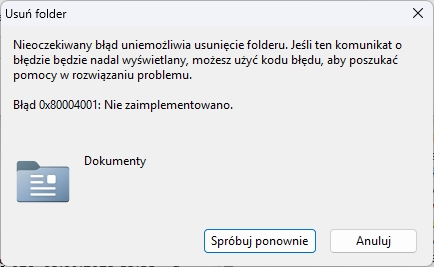 Usuń Folder