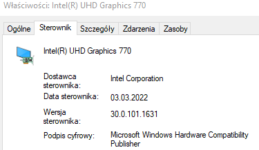 Znikające elementy Windows - nowy ster Intel 4.05.2022