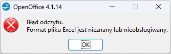 Błąd Odczytu